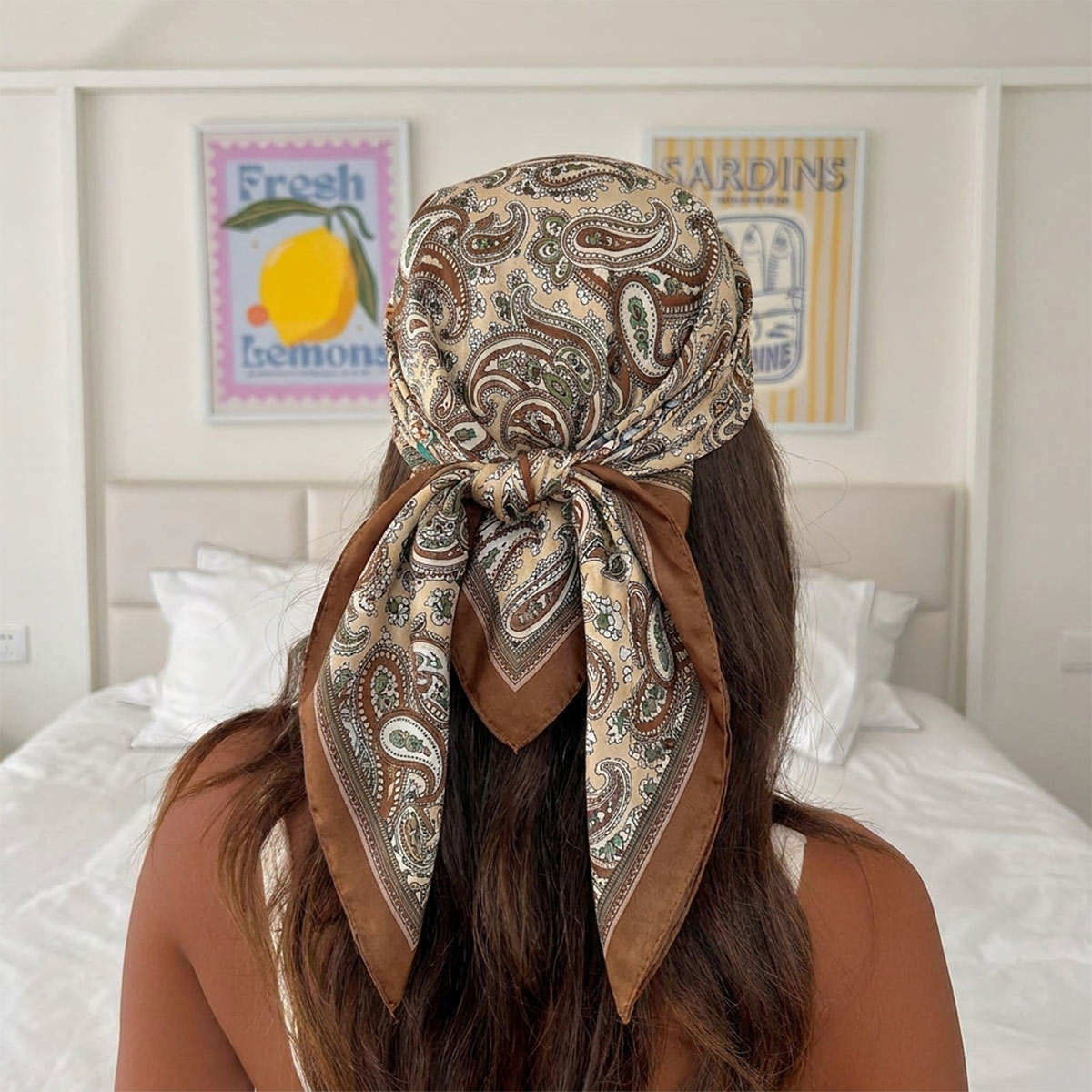 Silk Scarf Square - Nieuw ontwerp mode vierkante zijden sjaal