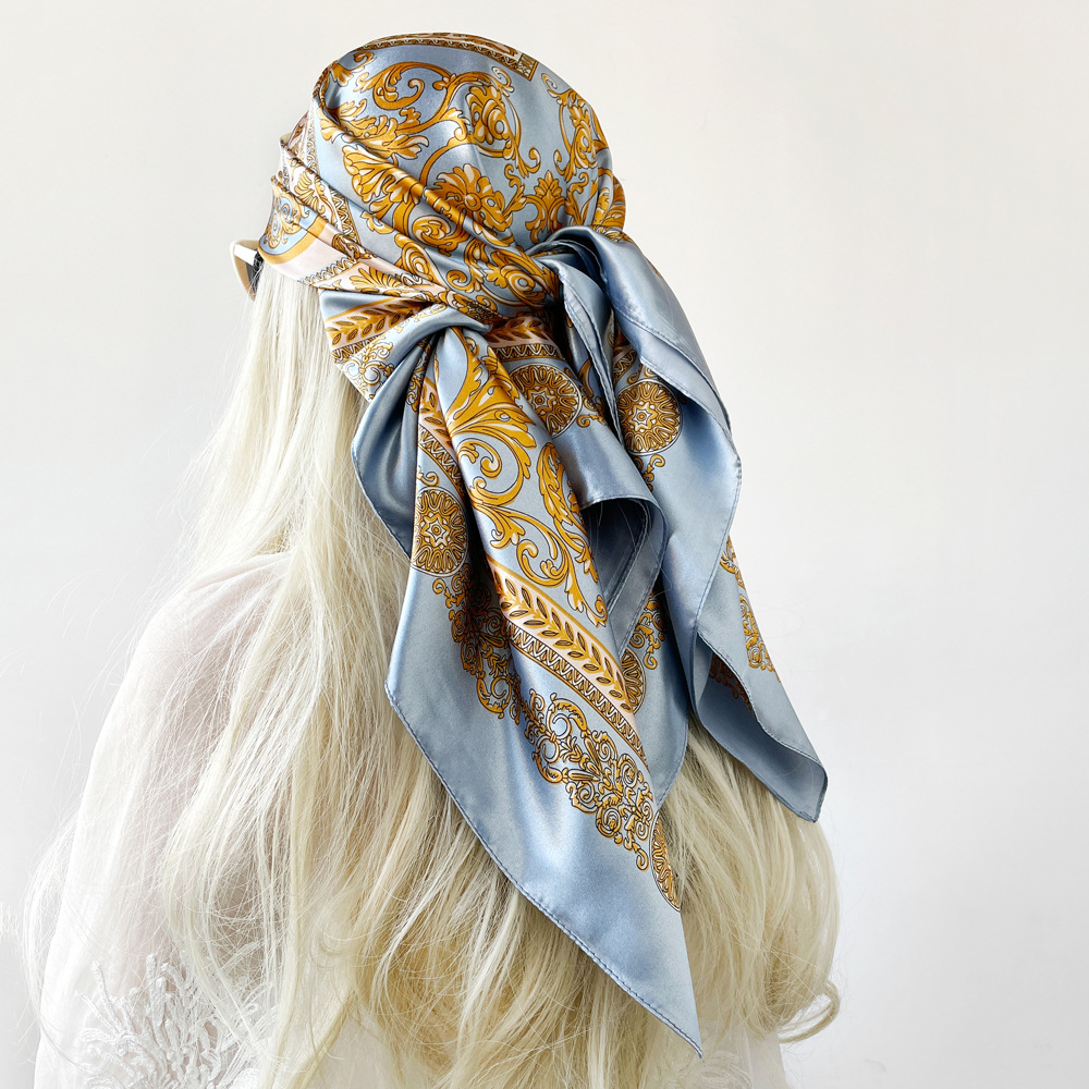 Zijden Sjaal Satijn Vierkante  - Silk Scarf Square recensie en prijs