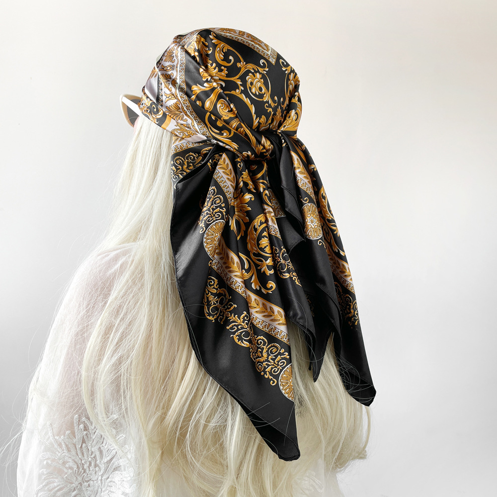 Zijden Sjaal Satijn Vierkante  - Silk Scarf Square recensie en prijs