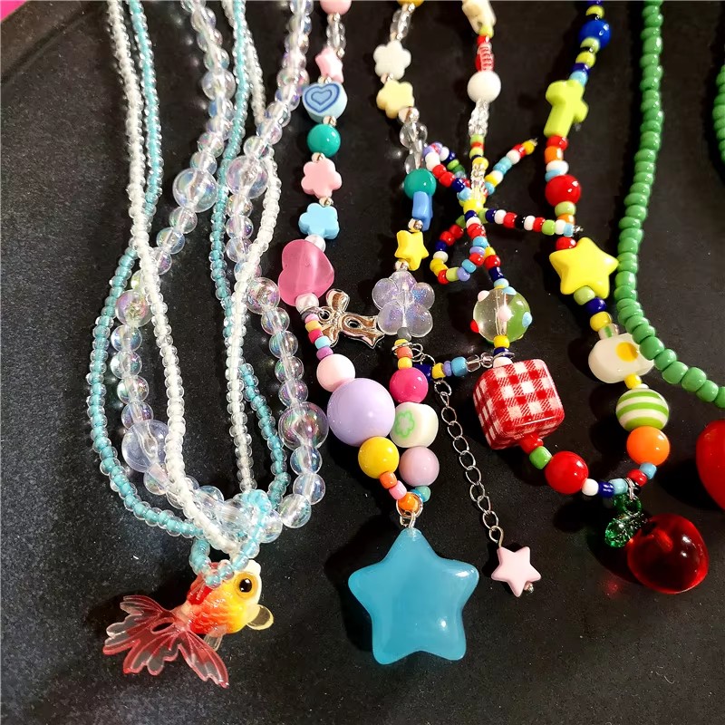 Leuke zomer Y2K hart fruit tom - Women'S Emo Accessories recensie en prijs