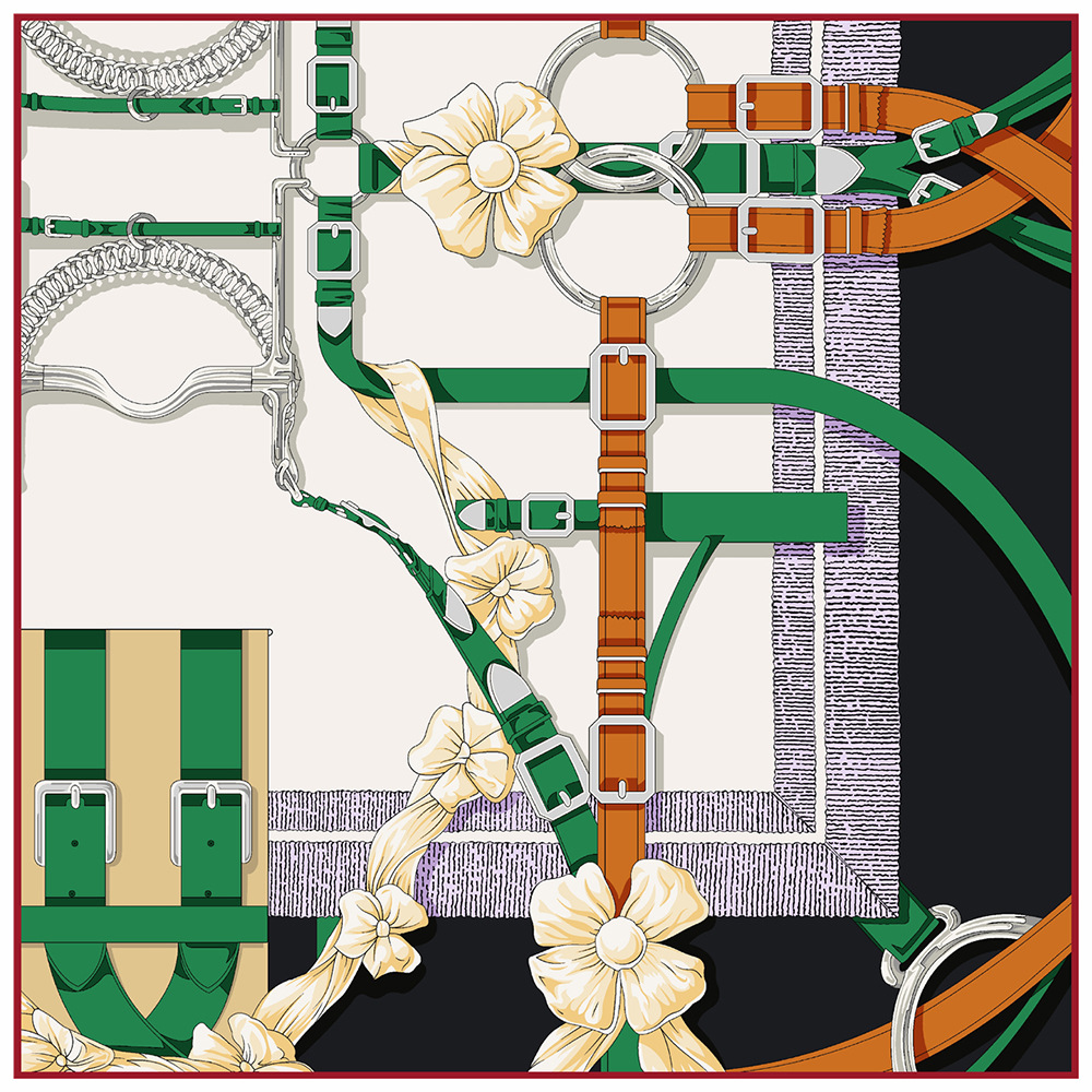 90 cm Nieuwe Ontwerp Riem Twil - Silk Scarf Square recensie en prijs
