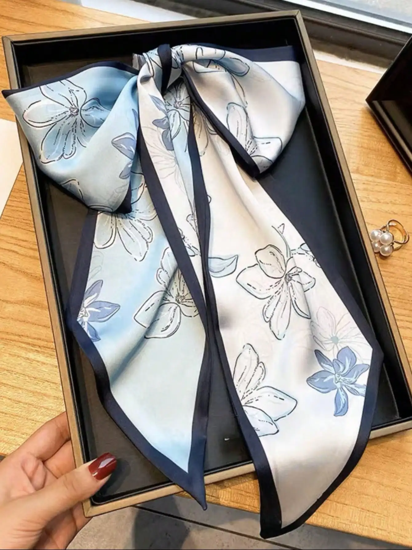 Dames lente/zomer casual kunst - Silk Scarf Square recensie en prijs