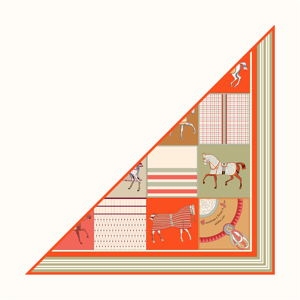 Nieuw ontwerp, modieuze bedruk - Silk Scarf Square recensie en prijs