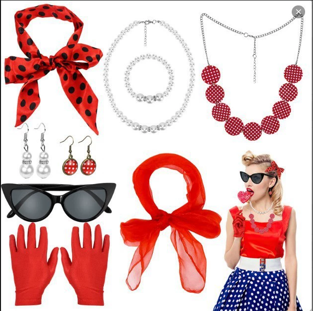 Jaren 50 kostuumaccessoires vo - Women'S Accessories In The 1950S recensie en prijs