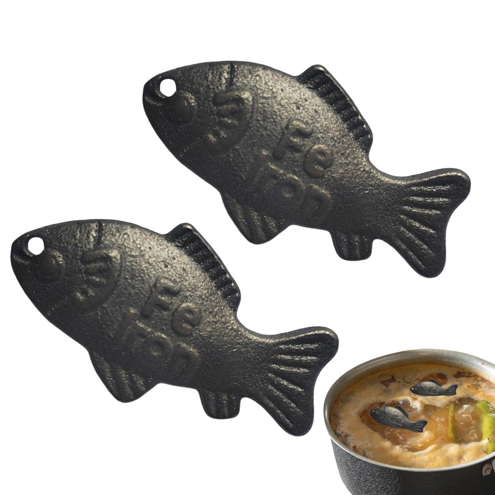 2 stuks ijzeren vis een natuur - Women Kitchen Accessories recensie en prijs