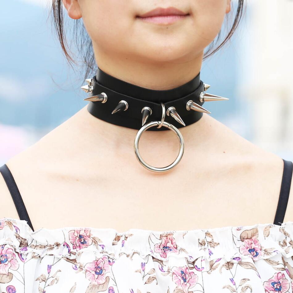 Lange Punker Choker Punk Kraag - Women'S Emo Accessories recensie en prijs