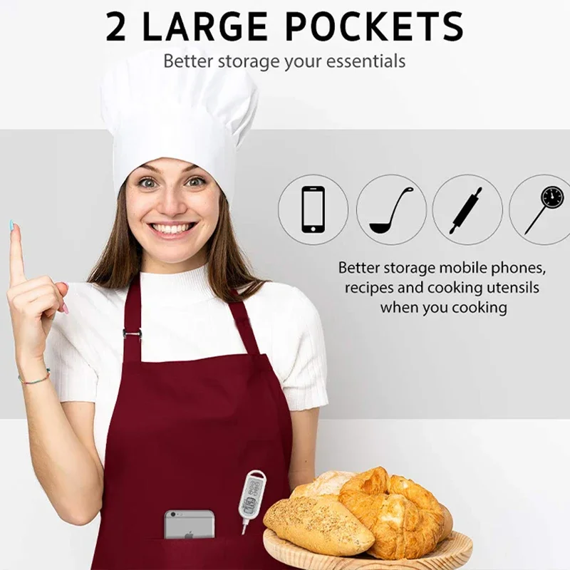Schort Koksmuts Food Service K - Women Kitchen Accessories recensie en prijs