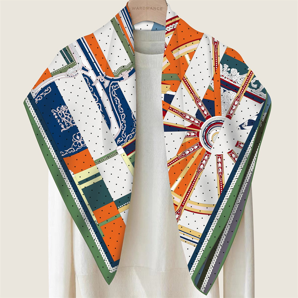 POBING Handgerolde Twill Zijde - Silk Scarf Square recensie en prijs